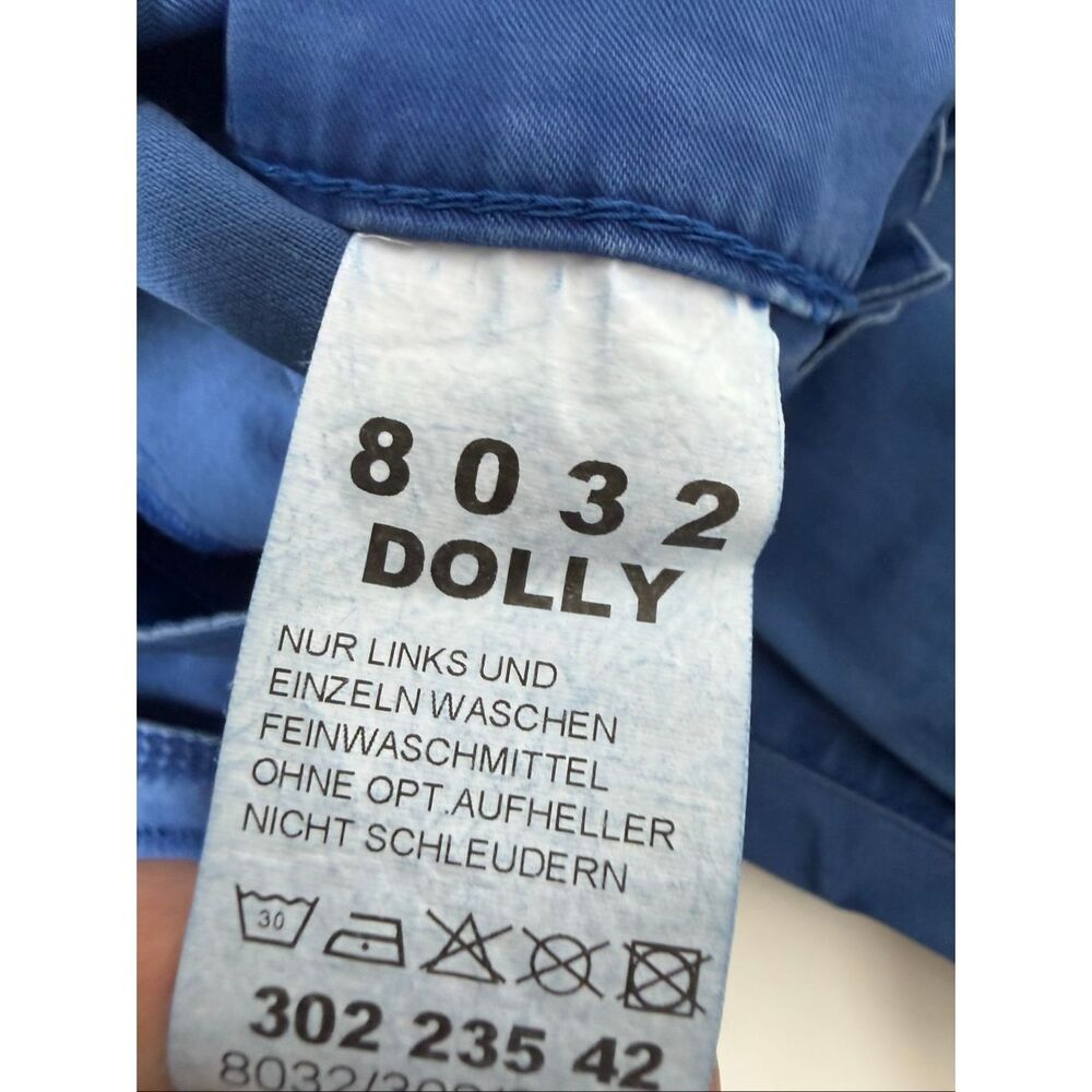 ANGELS Dolly Blue Bootcut Pants Women’s Size 42/ L Stretch Cotton Jeans Europe - Picture 11 of 16